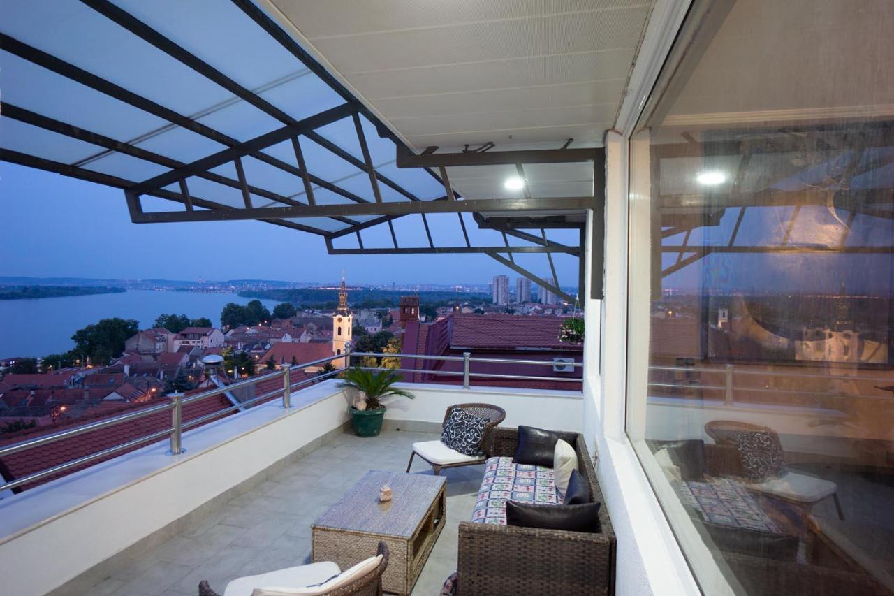 Villa Tower Gardos Belgrad Exteriör bild