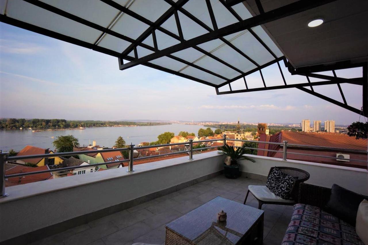 Villa Tower Gardos Belgrad Exteriör bild