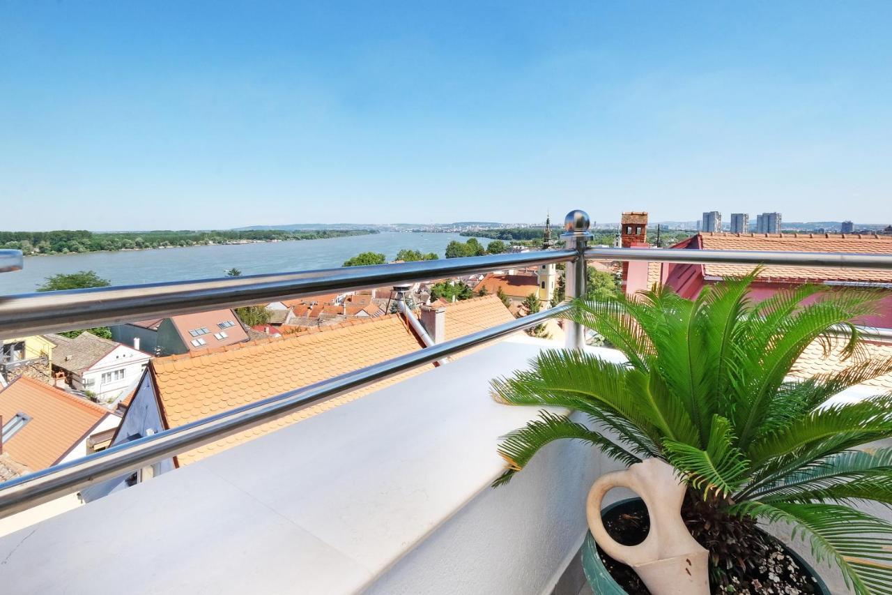 Villa Tower Gardos Belgrad Exteriör bild