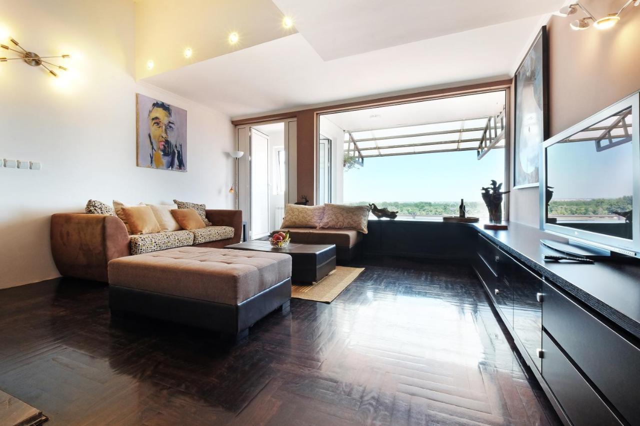 Villa Tower Gardos Belgrad Exteriör bild